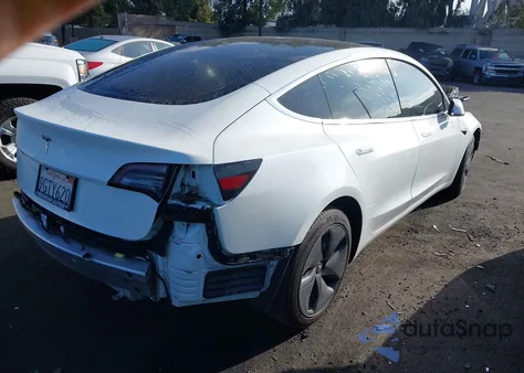 2020 Tesla Model 3 Standard Range Plus Rear-Wheel Drive/Standard Range Rear-Wheel Drive from USA, damaged, VIN 5YJ3E1EAXLF744927